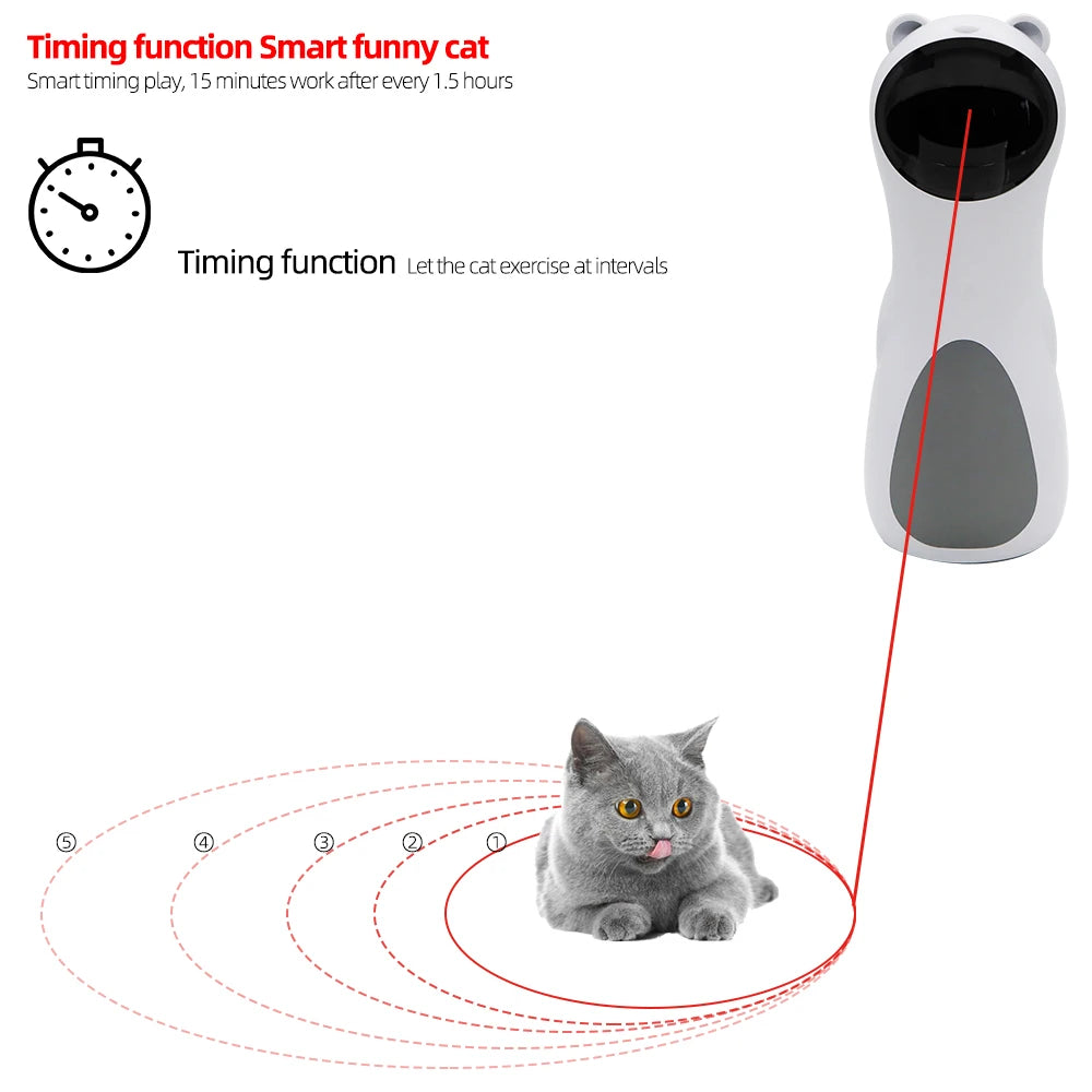 Automatic Cat Toy – Interactive Smart LED Laser