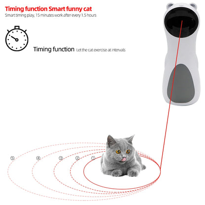 Automatic Cat Toy – Interactive Smart LED Laser