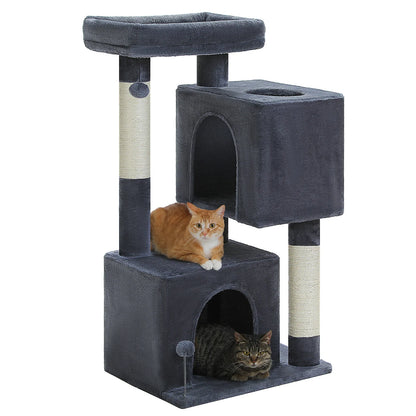 Multi-Level Cat Scratching Post and Bed, 3 Levels (Large)