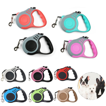 3m 5m Dog Leash Strong Nylon Puppy Lead For Small Medium Large Dogs Cats Automatic Retractable Durable