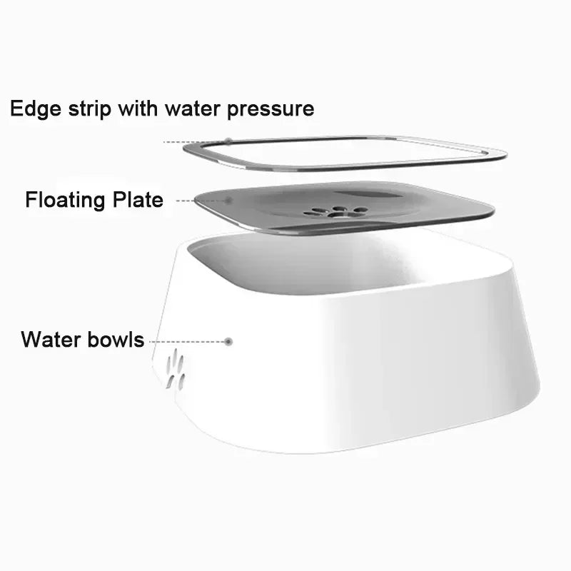 Drinking Water Bowl Floating Design For Dogs