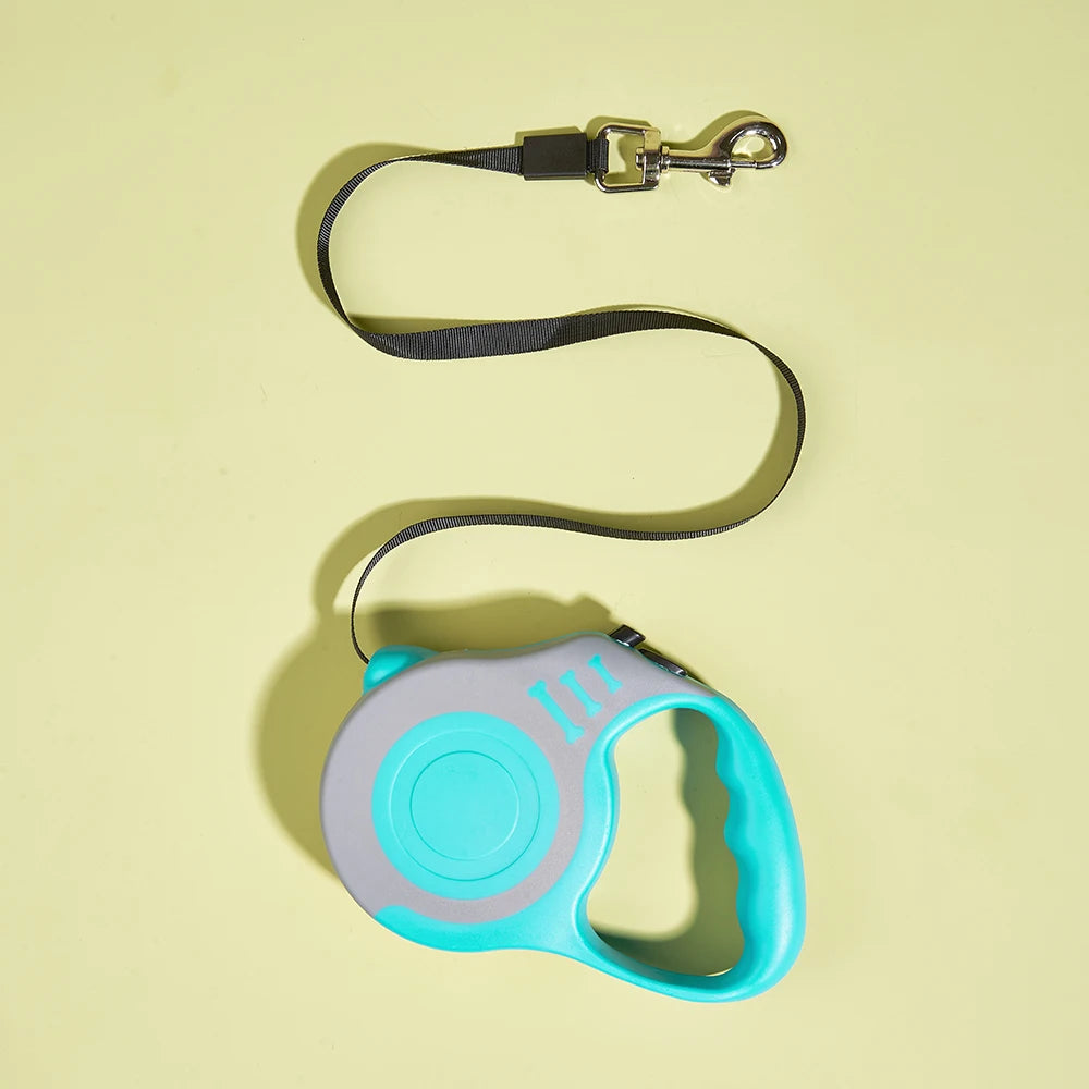 3m 5m Dog Leash Strong Nylon Puppy Lead For Small Medium Large Dogs Cats Automatic Retractable Durable
