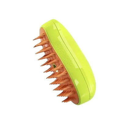 Electric Cat Steam Brush – 3-In-1 Pet Grooming Comb with Water Spray for Cats and Dogs, USB Rechargeable