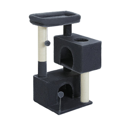 Multi-Level Cat Scratching Post and Bed, 3 Levels (Medium)