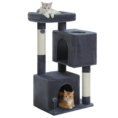 Multi-Level Cat Scratching Post and Bed, 3 Levels (Large)