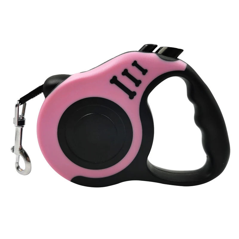 3m 5m Dog Leash Strong Nylon Puppy Lead For Small Medium Large Dogs Cats Automatic Retractable Durable