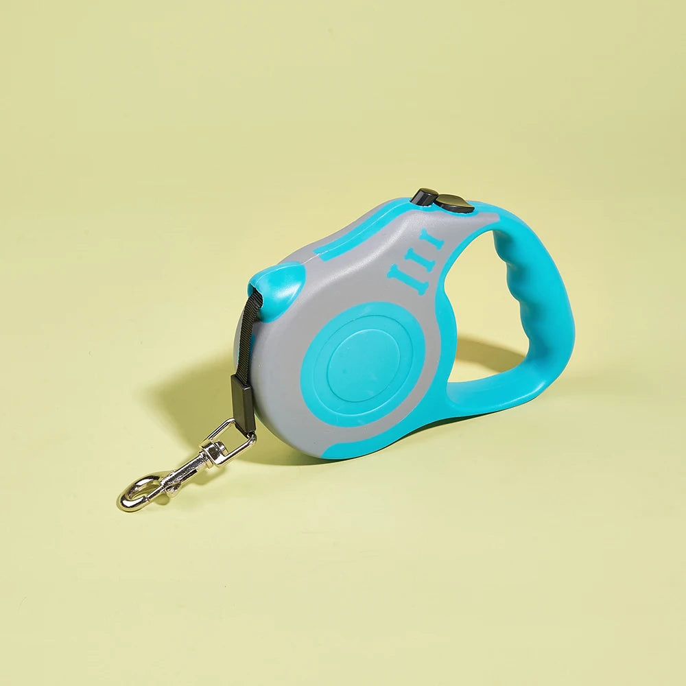 3m 5m Dog Leash Strong Nylon Puppy Lead For Small Medium Large Dogs Cats Automatic Retractable Durable