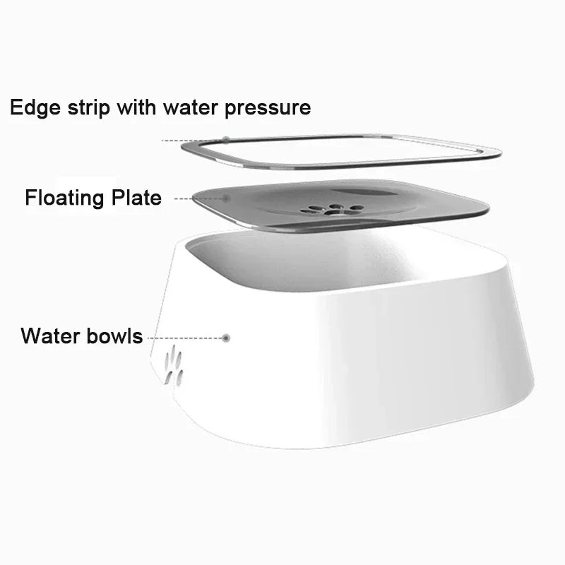 Drinking Water Bowl Floating Design For Dogs