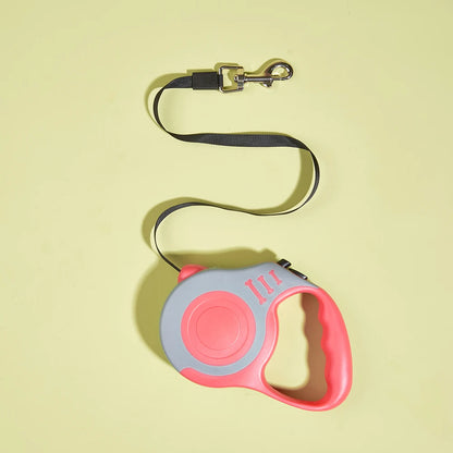 3m 5m Dog Leash Strong Nylon Puppy Lead For Small Medium Large Dogs Cats Automatic Retractable Durable