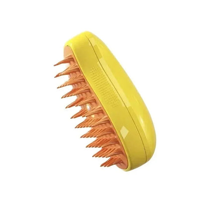 Electric Cat Steam Brush – 3-In-1 Pet Grooming Comb with Water Spray for Cats and Dogs, USB Rechargeable